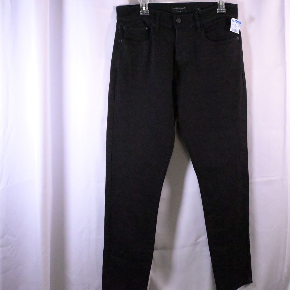 Lucky Brand 412‎ Women's 32x32 Black Athletic Slim Jeans High Rise